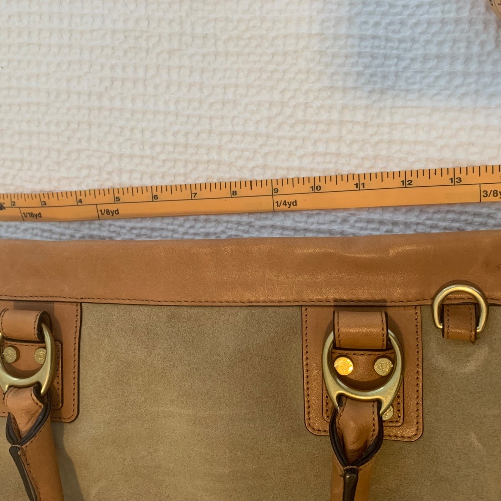 Suede Prix de Dressage handbag - Picture 10 of 15